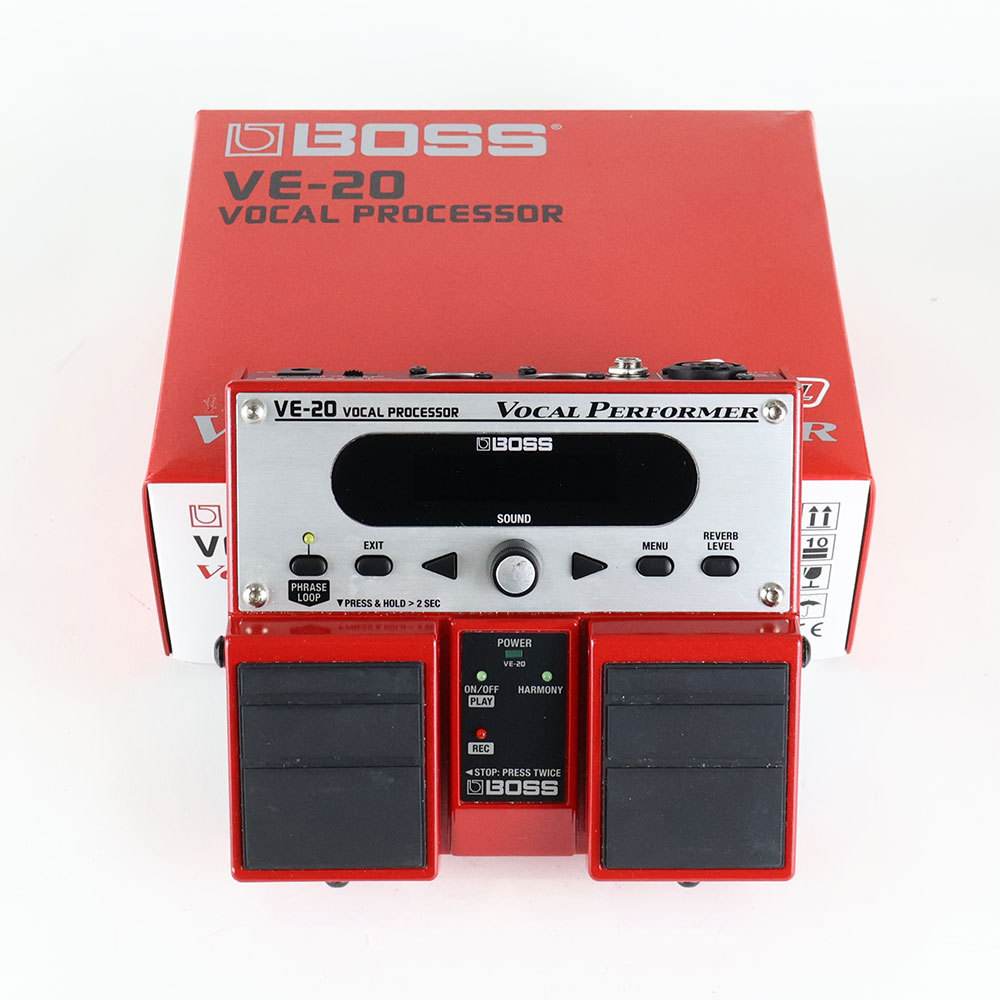 BOSS VE-20 ボーカルプロセッサー BOSS 【中古】 ボーカルエフェクター BOSS VE-20 Vocal Performer