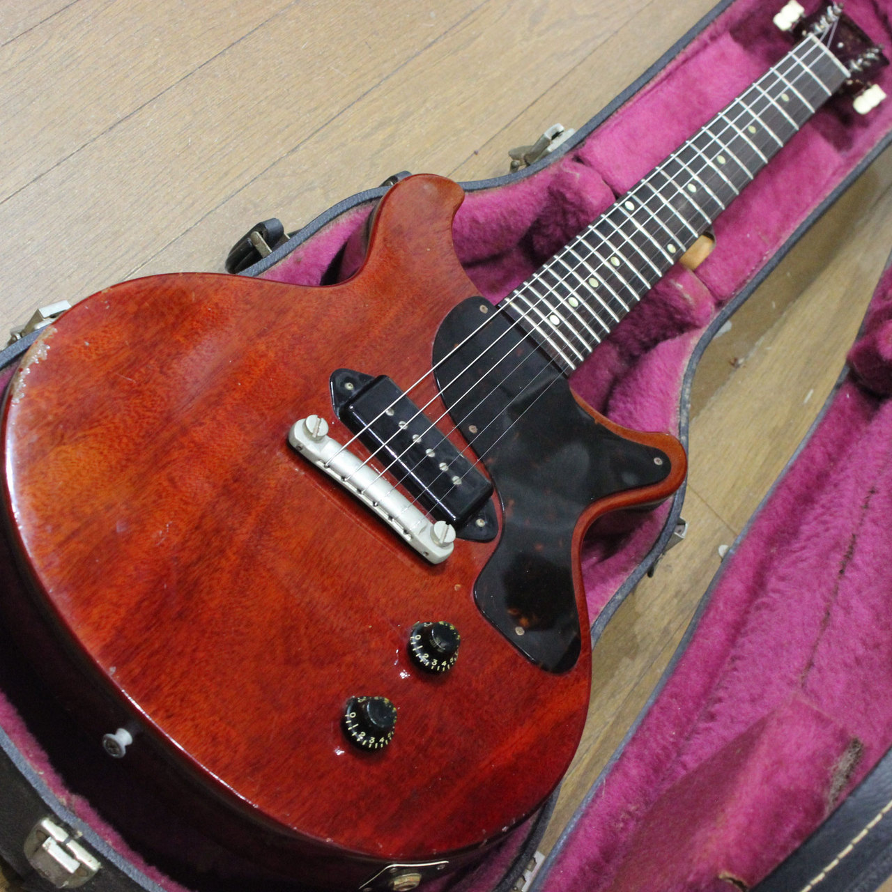 Gibson Les Paul Junior Double Cutway Cherry レスポール