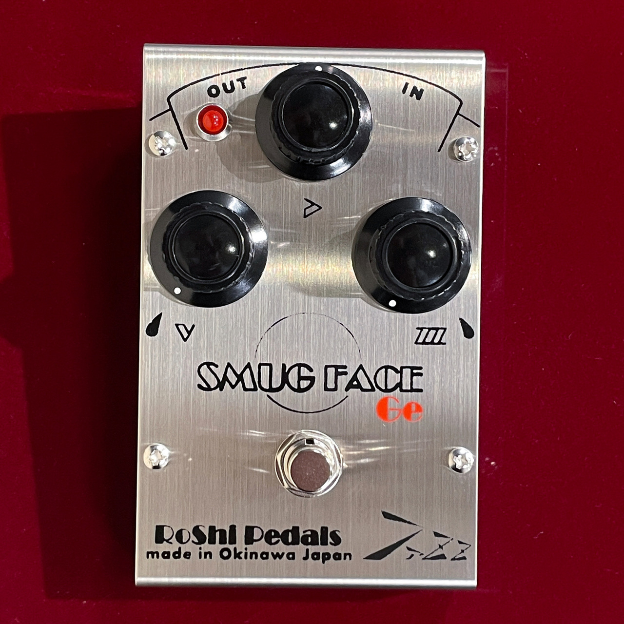 RoShi Pedals SMUG FACE Ge 【ゲルマニウム】【待望再入荷・1台