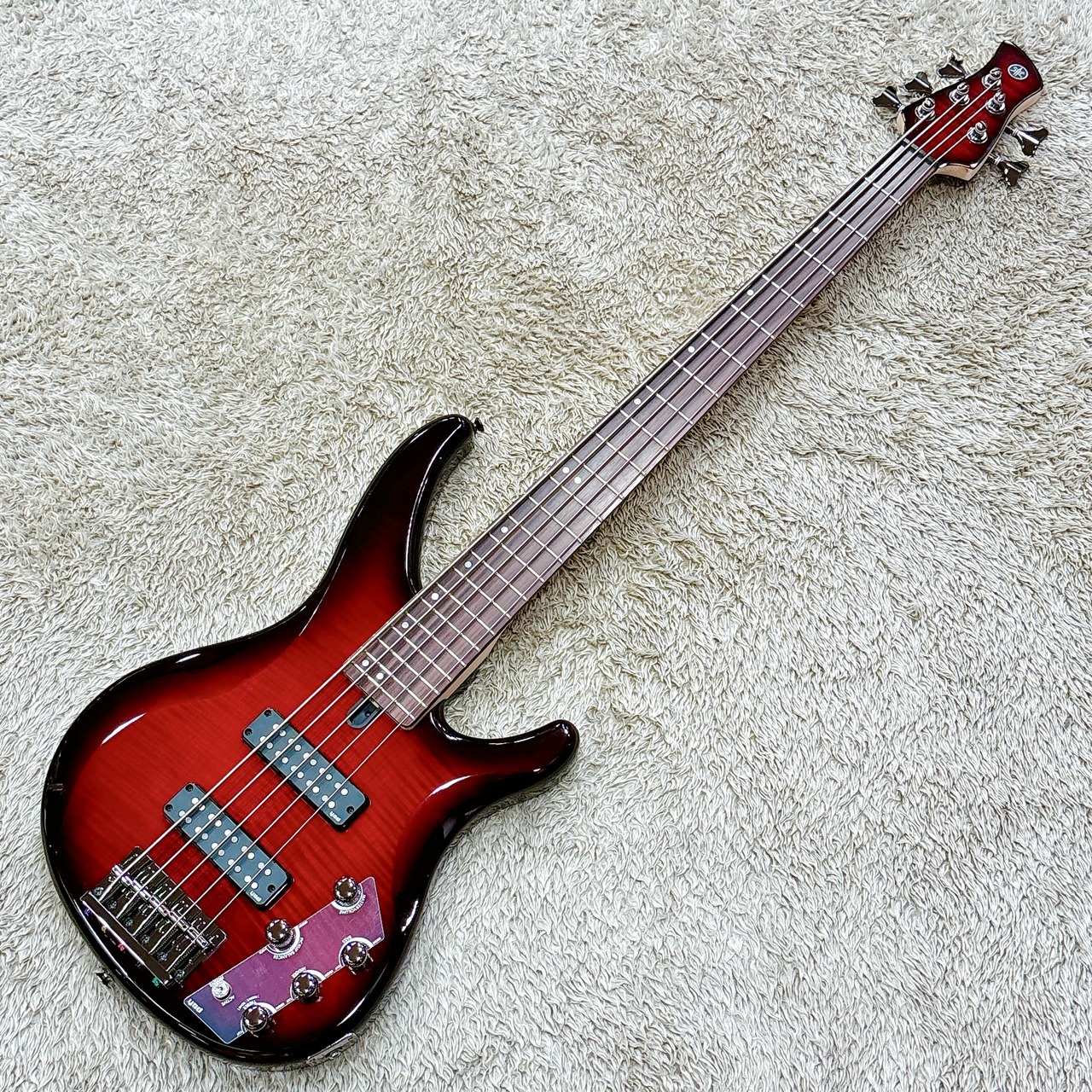 YAMAHA TRBX605FM DRB 5弦エレキベースアクティブ　ジャンク YAMAHA (ヤマハ) 5弦エレキベース TRBXシリーズ TRBX605FM (DRB