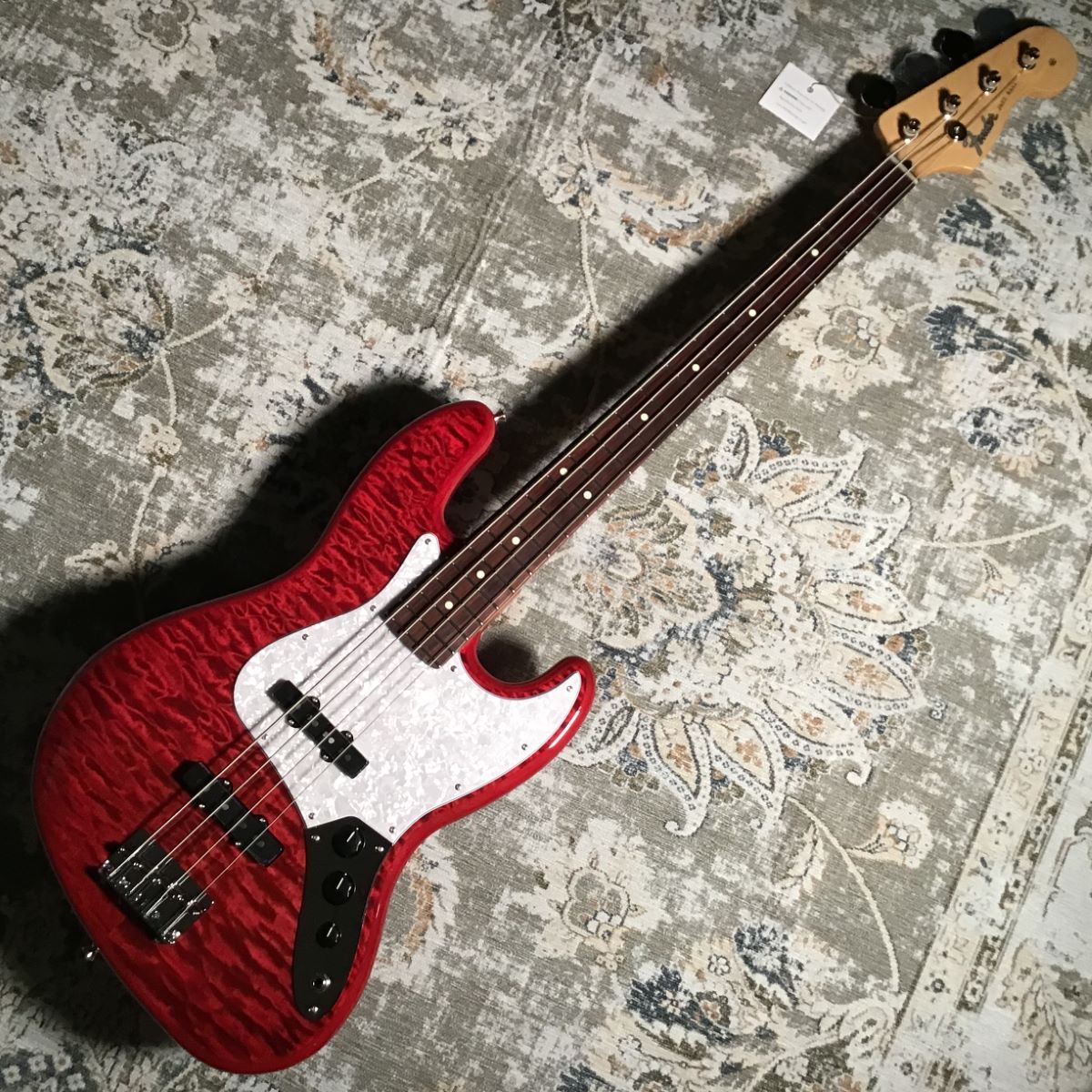 Fender Made in Japan Hybrid II 2024 Collection Jazz Bass Quilt Red Beryl  4.35kg #JD23027690（新品/送料無料）【楽器検索デジマート】