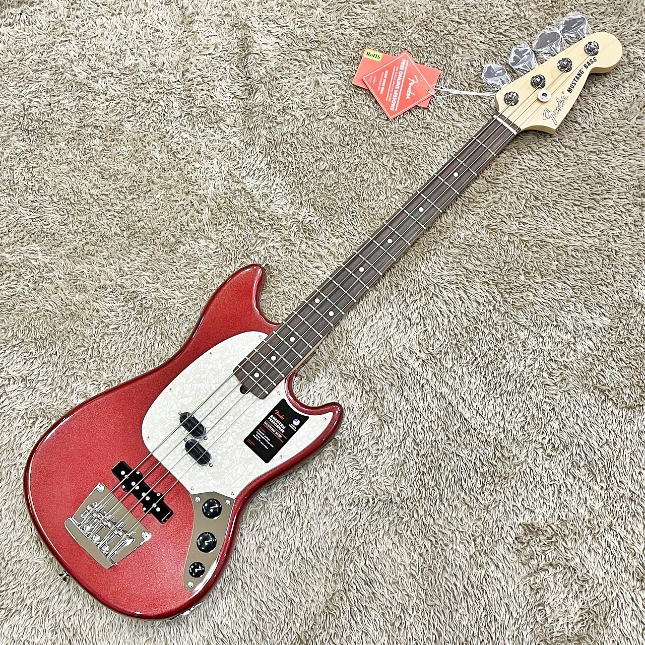 Fender American Performer Mustang Bass Rosewood / Aubergine【展示