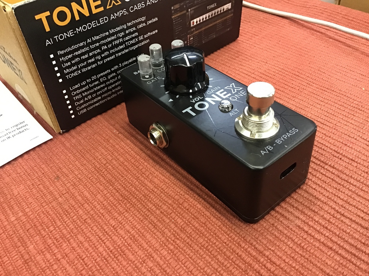 IK Multimedia TONEX Pedal ライセンス解除済　中古美品 IK Multimedia TONEX Pedal ライセンス解除済 中古美品 ライセンス解除
