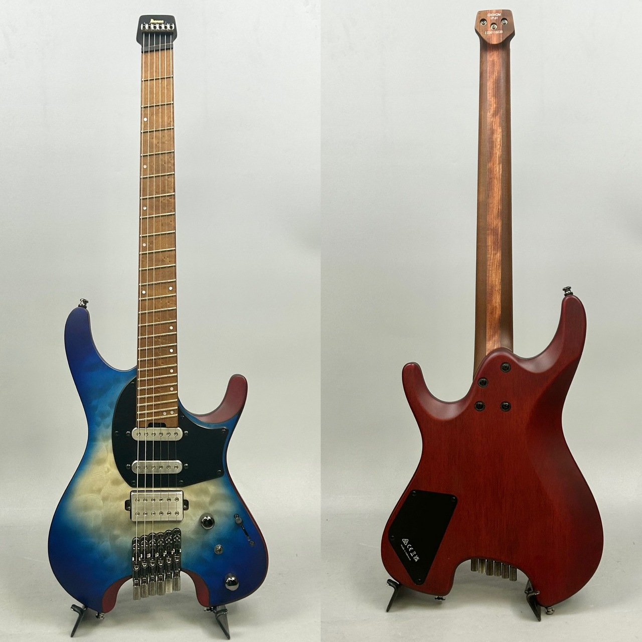 Ibanez QX54QM Blue Sphere Burs Matte（中古/送料無料）【楽器