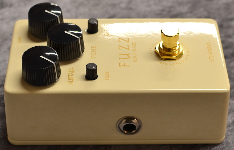 HTJ-WORKS GOLD HAZE FUZZ -Gelmanium & Silicon engine ～Cream White