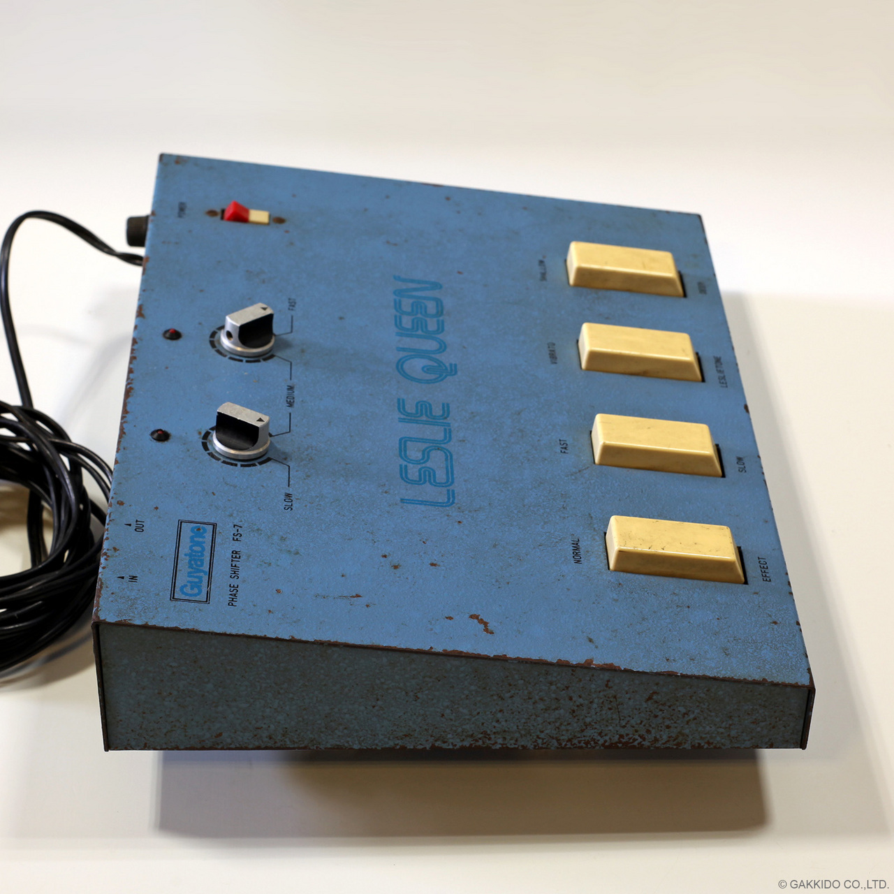 【動作確認済】Guyatone FS-7 Leslie Queen 箱取説付 Guyatone FS-7 Leslie Queen Phase Shifter（ビンテージ/送料無料