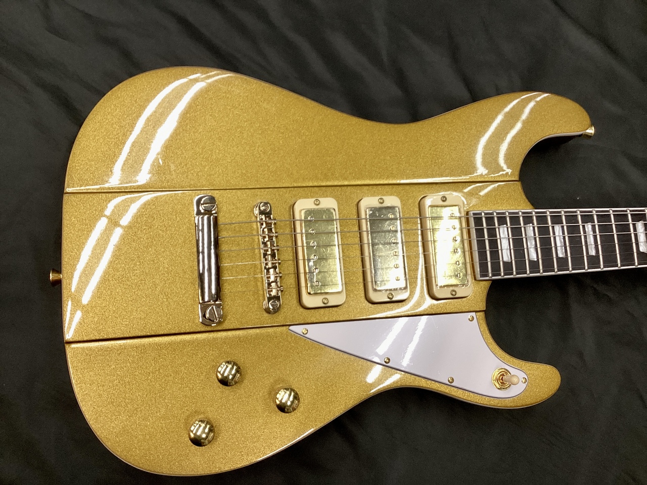 Joe Doe Guitars×Vintage JDV36 Gas Jockey Sparkling Gold Sand