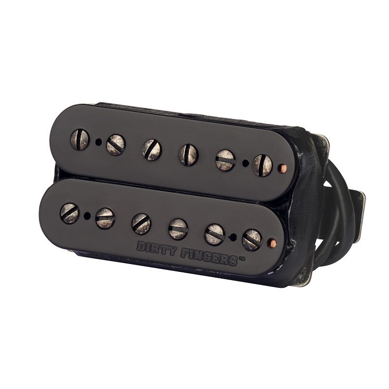 Gibson Dirty Fingers Onyx (Double Black， 4-conductor