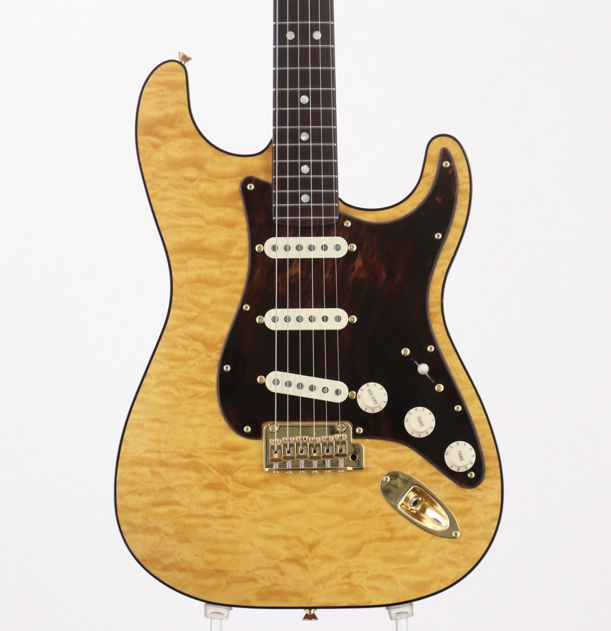 Fender Japan Stratocaster ゴールド Yahoo!オークション - Fender