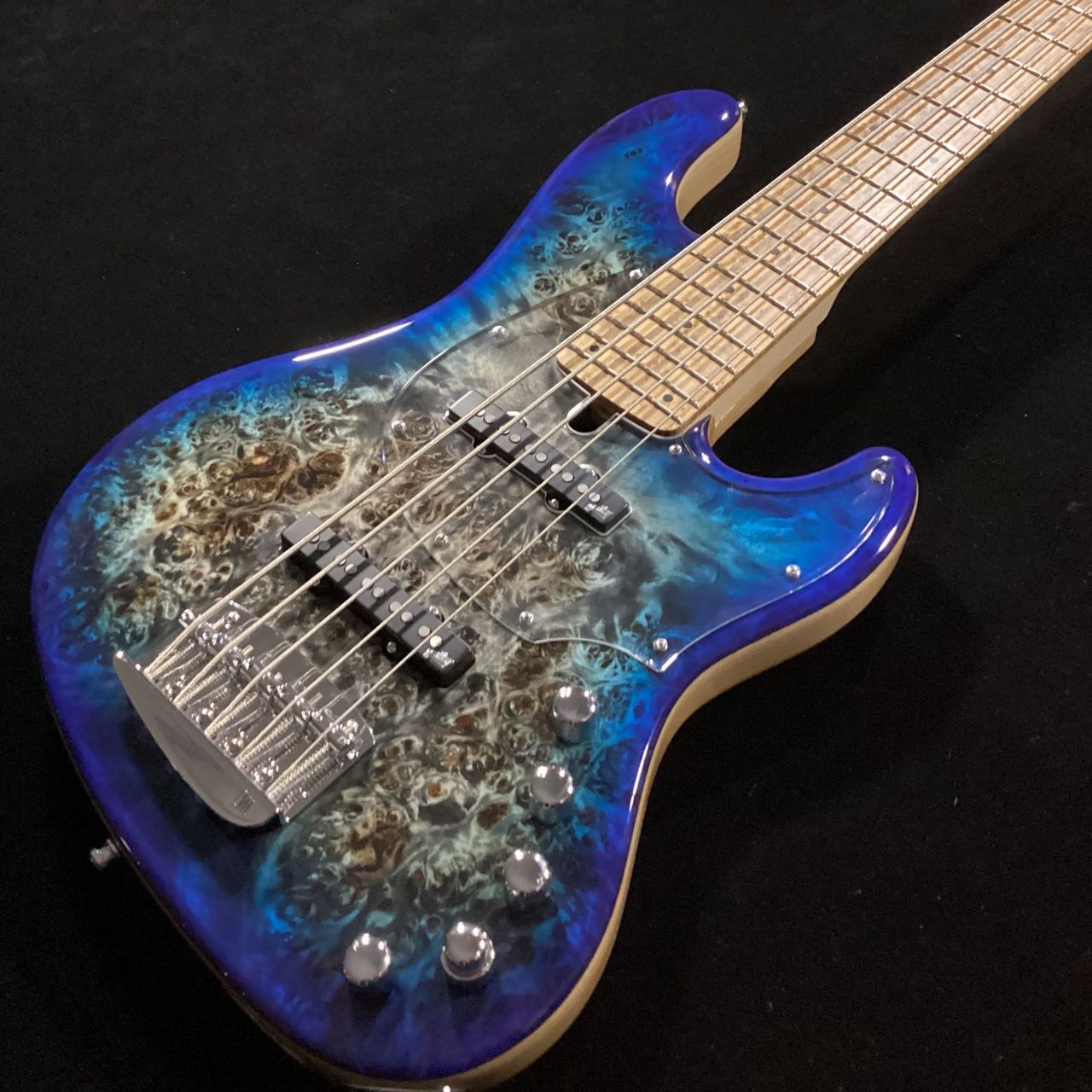 【最終値下げ】新品同様 Mayones Jabba Custom ベース MAYONES JABBA Custom 5 (Monolith Vintage White Gloss