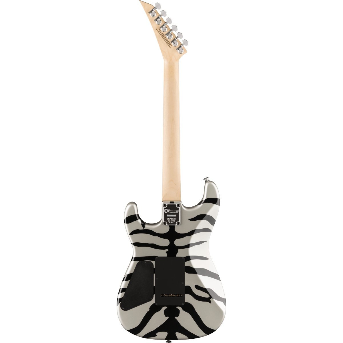 Charvel Super-Stock SD1 H 2PT M Maple Fingerboard, Silver