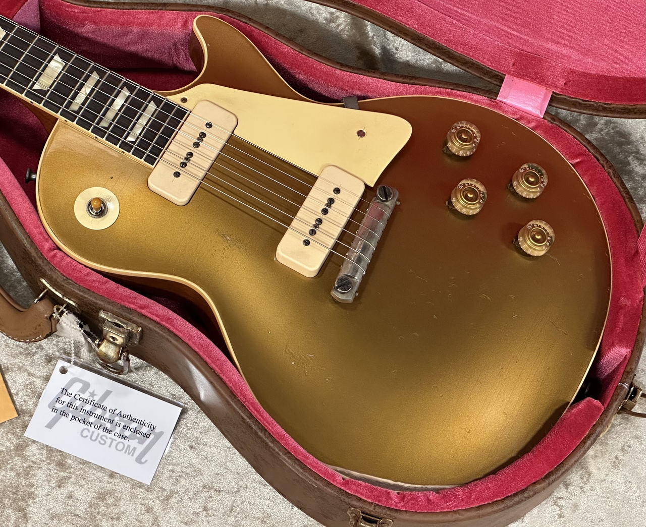 最終値下げ　Formula レスポールモデル Murphy Lab 1954 Les Paul Custom Reissue Ebony Ultra Light