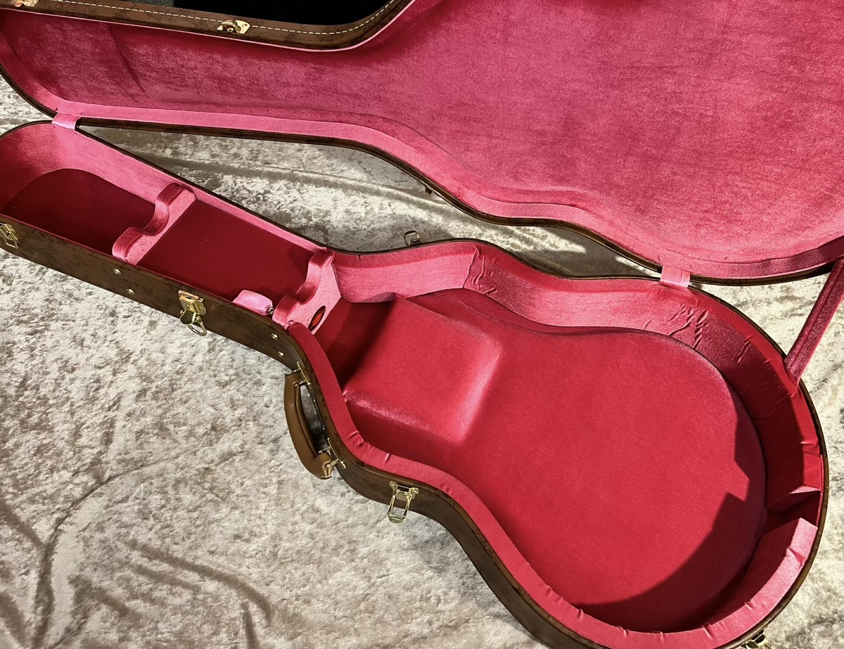 Gibson Lifton Historic Brown / Pink Hardshell Case ES-335 [セミアコ用] 【G-CLUB  TOKYO】（新品）【楽器検索デジマート】