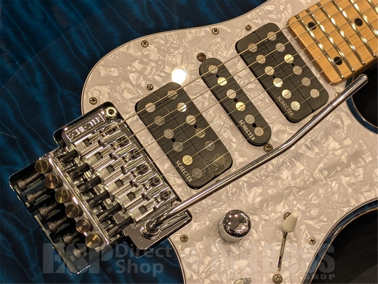 SCHECTER SD-2-24-AS / Balck Aqua（中古/送料無料）【楽器検索