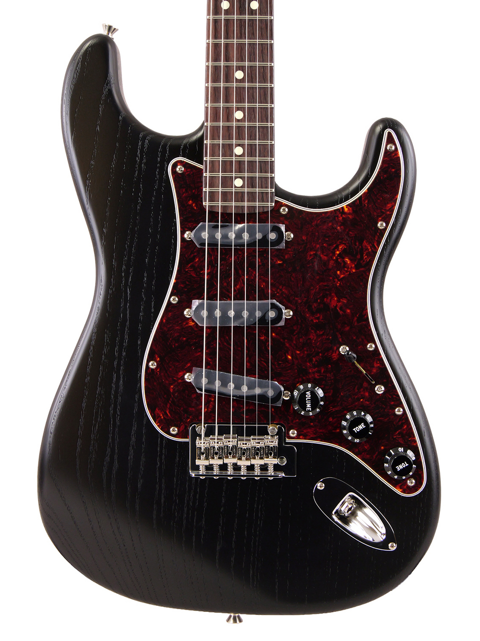 Fender Made in Japan Limited Stratocaster Raw Ash (Black