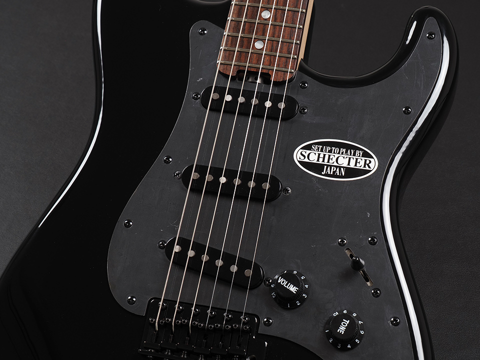 SCHECTER OL-ST-22/AB/R All Black -Japan Original Line-（新品特価