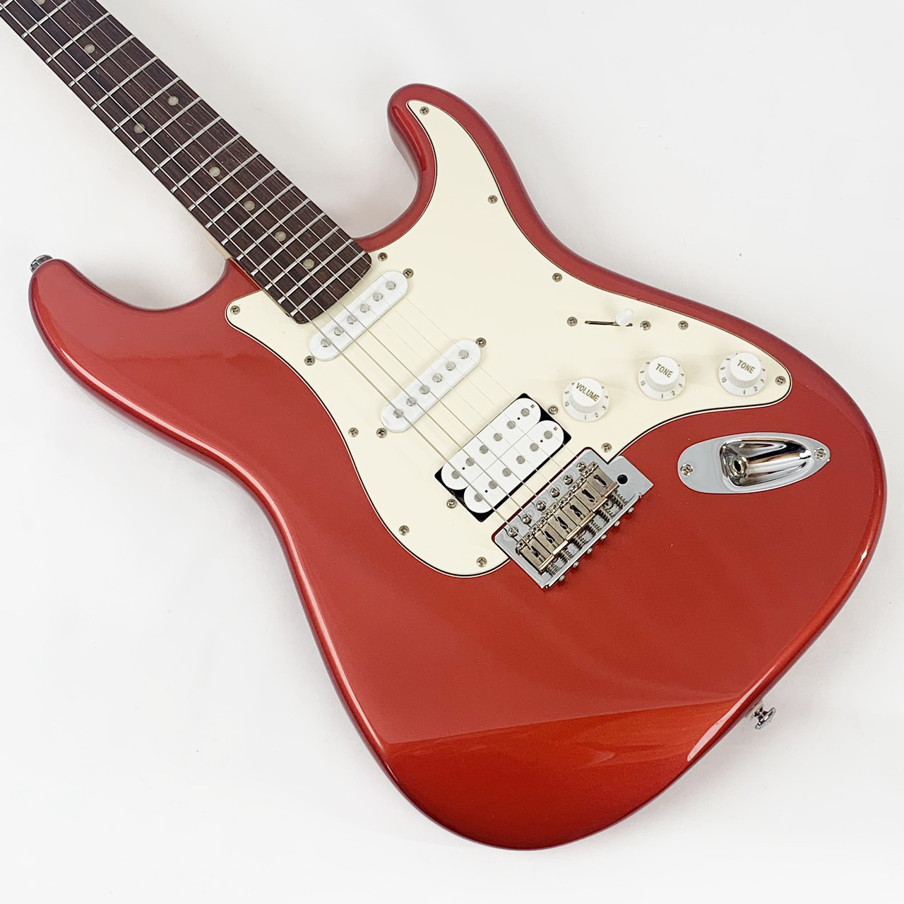 BUSKER'S ストラトキャスター　赤 Amazon | BUSKER'S BST-Standard RED -レッド- ストラト