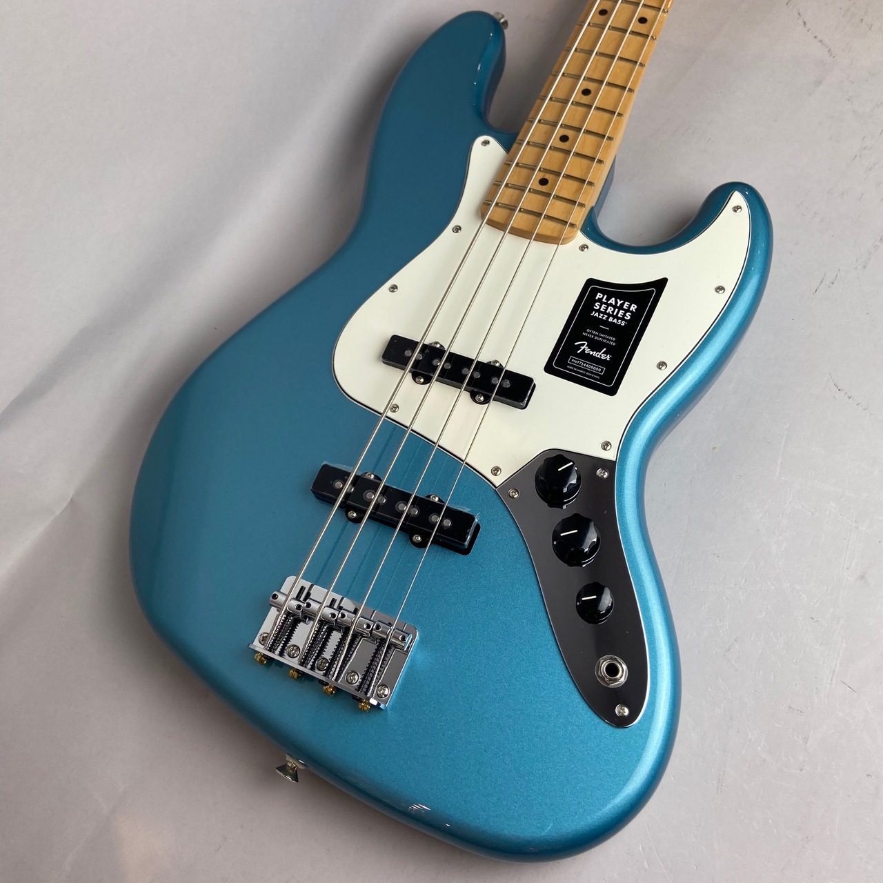 Fender Player Jazz Bass, Maple Fingerboard, Tidepool ジャズベース 