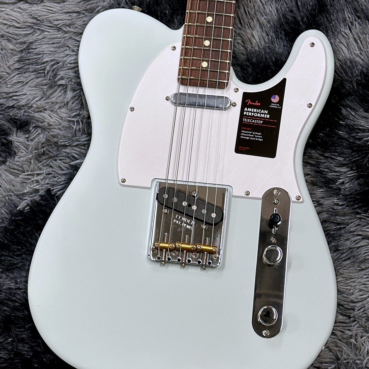 Fender American Performer Telecaster Satin Sonic Blue