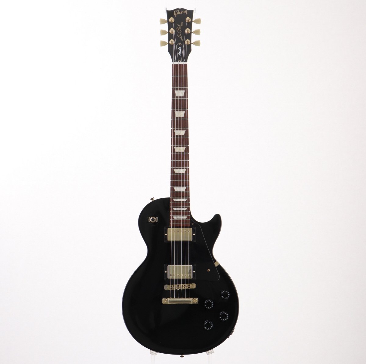 GibsonUSAレスポール2012 studio ebony　中古美品 GibsonUSAレスポール2012 studio ebony中古美品