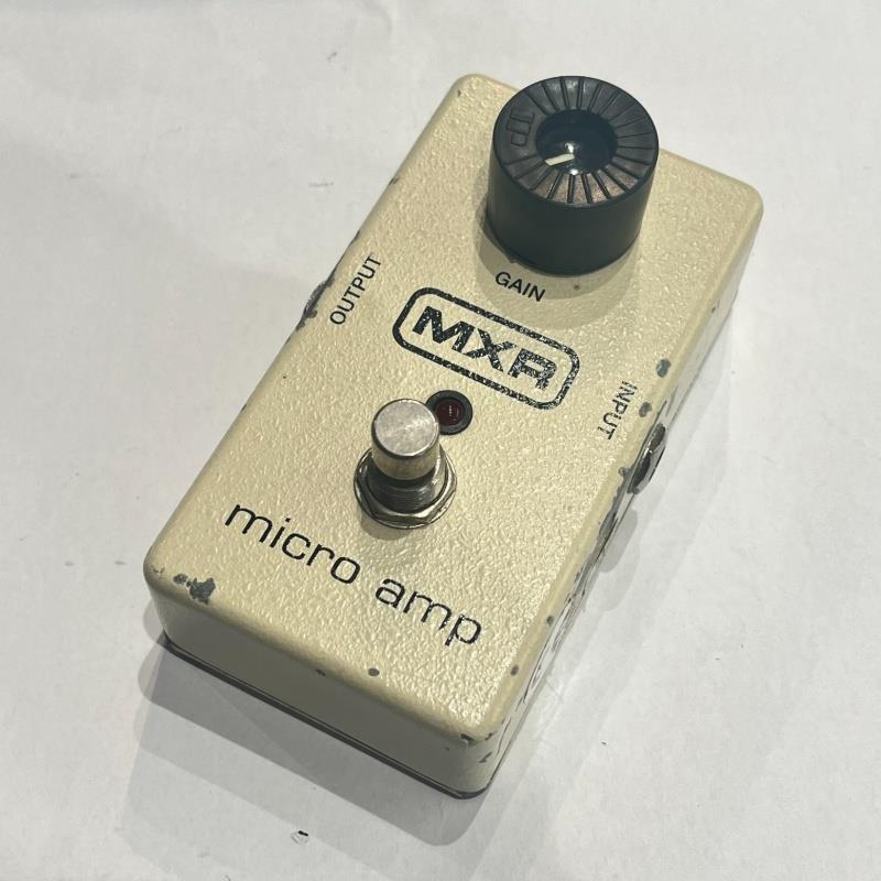 MXR USED 中古 micro amp ブースター booster（中古）【楽器検索