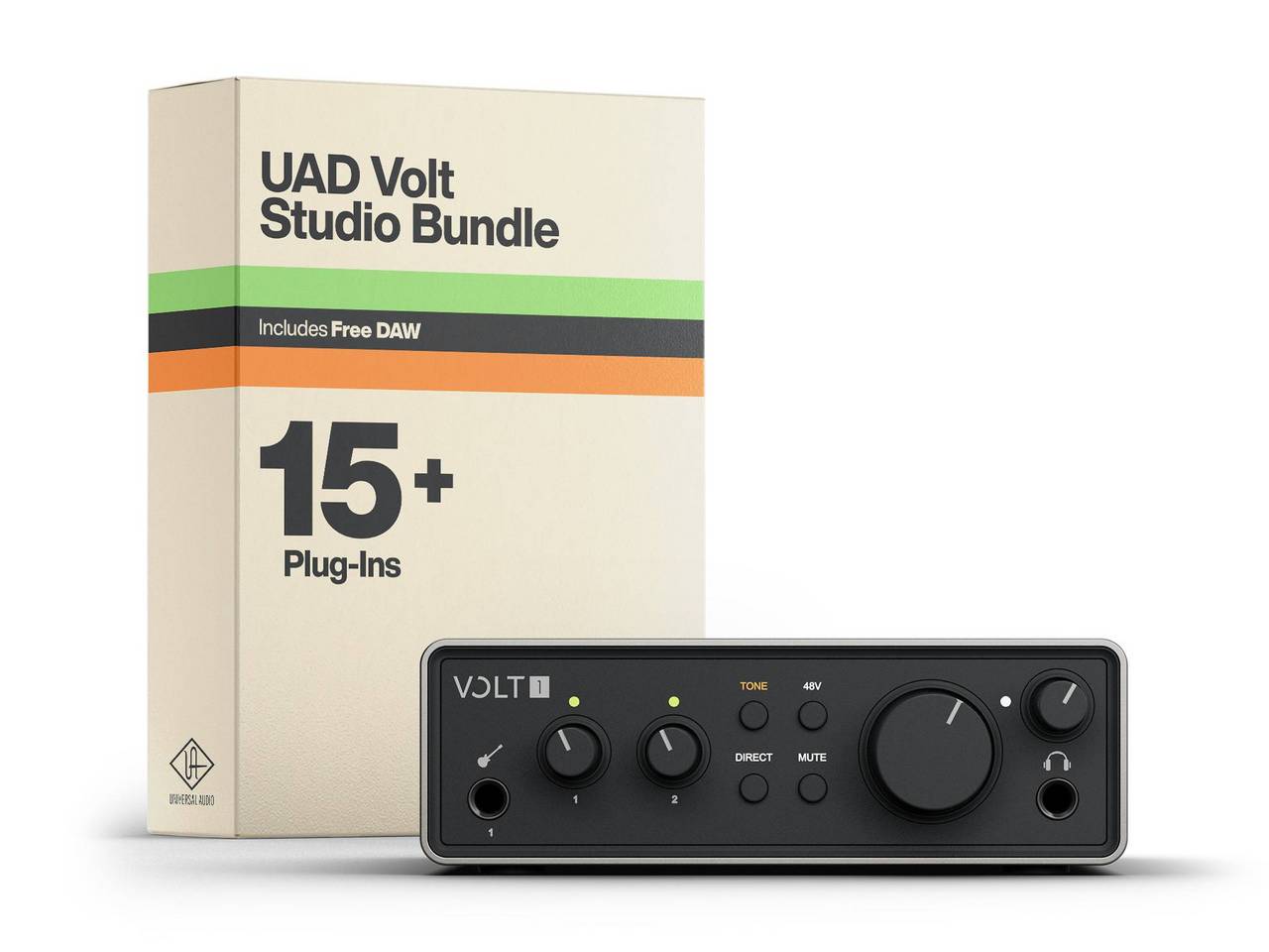 Universal Audio Volt 1 Gen 2 USB オーディオインターフェイス 2IN