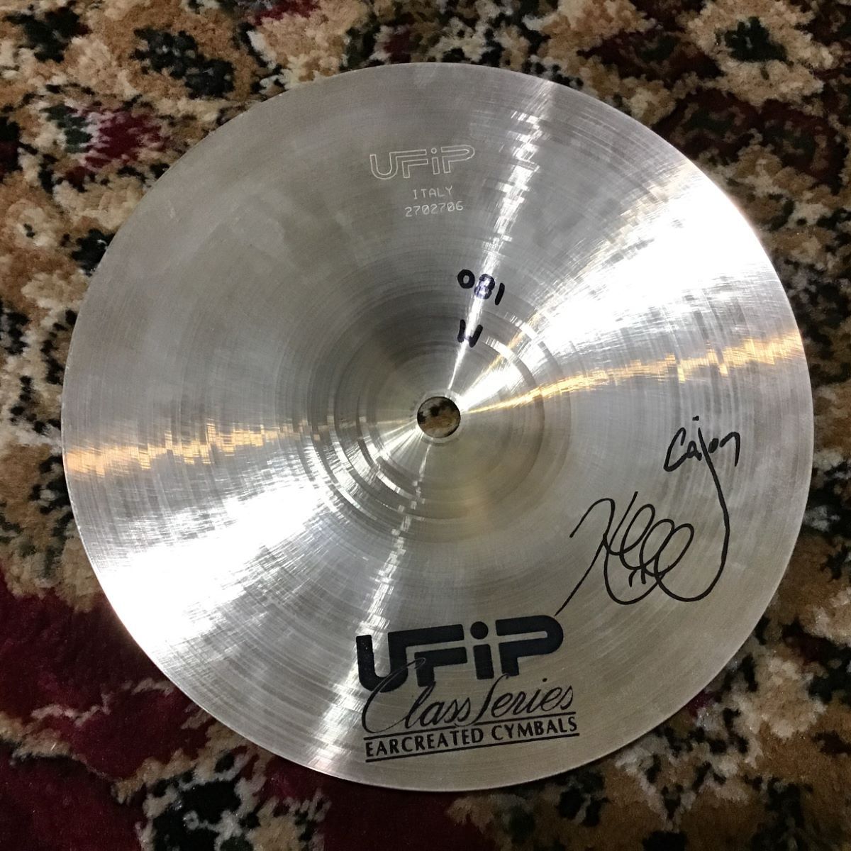 UFiP CLASS 8inch 眞スプラッシュ シンバル →Pia-no-jaC← HIRO