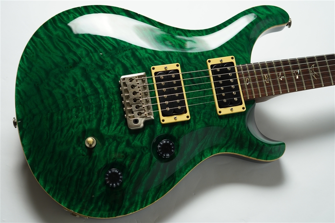 Paul Reed Smith(PRS) Custom24 10top Quilt Roseneck - Emerald