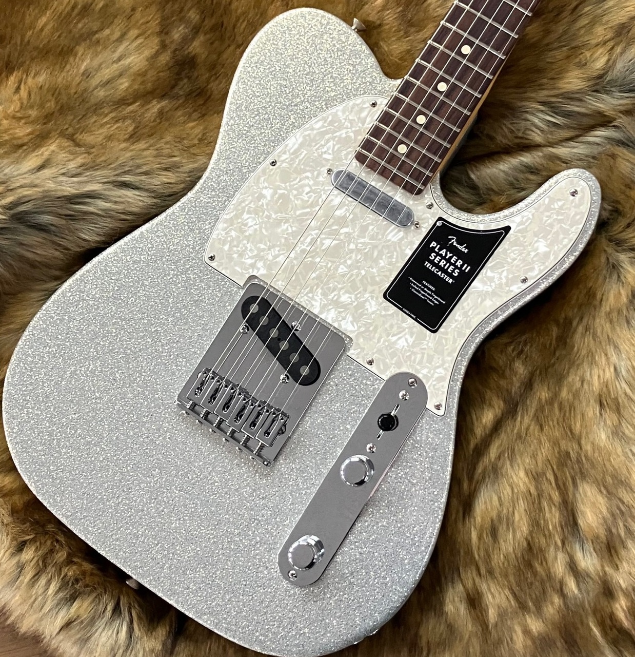 Fender 75th Anniversary Player II Telecaster, Diamond Dust Sparkle