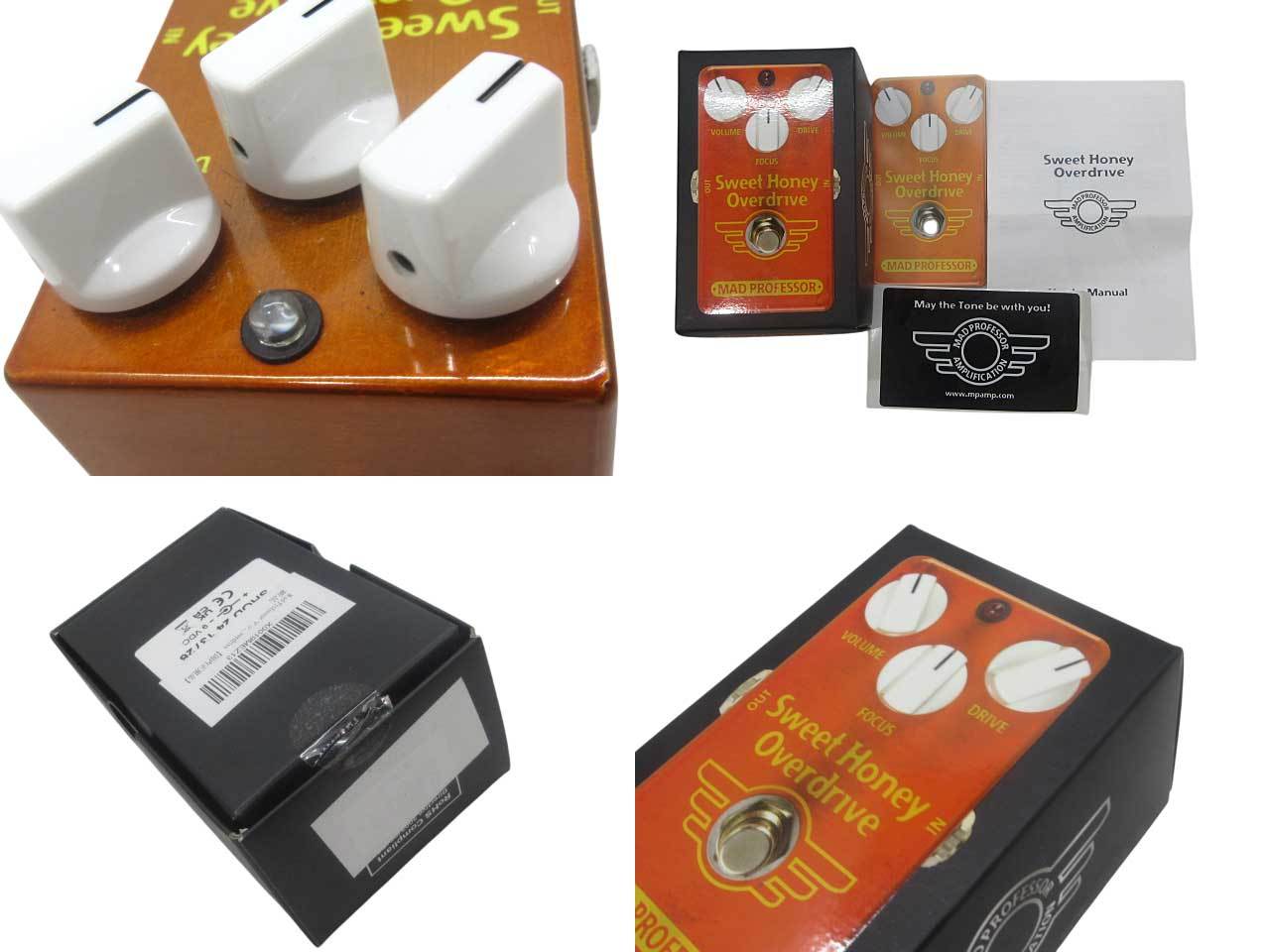 ギター MAD PROFESSOR SweetHoneyOverdriveFactory Mad Professor Sweet Honey Overdrive Factory – United States