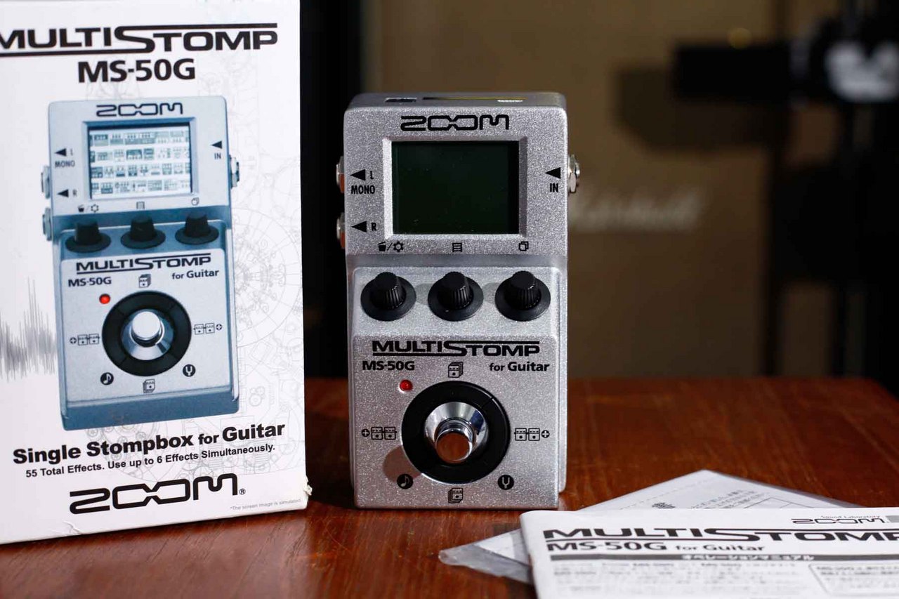 ZOOM ZOOM Multi Stomp for Guitar MS-50G【USED】（中古