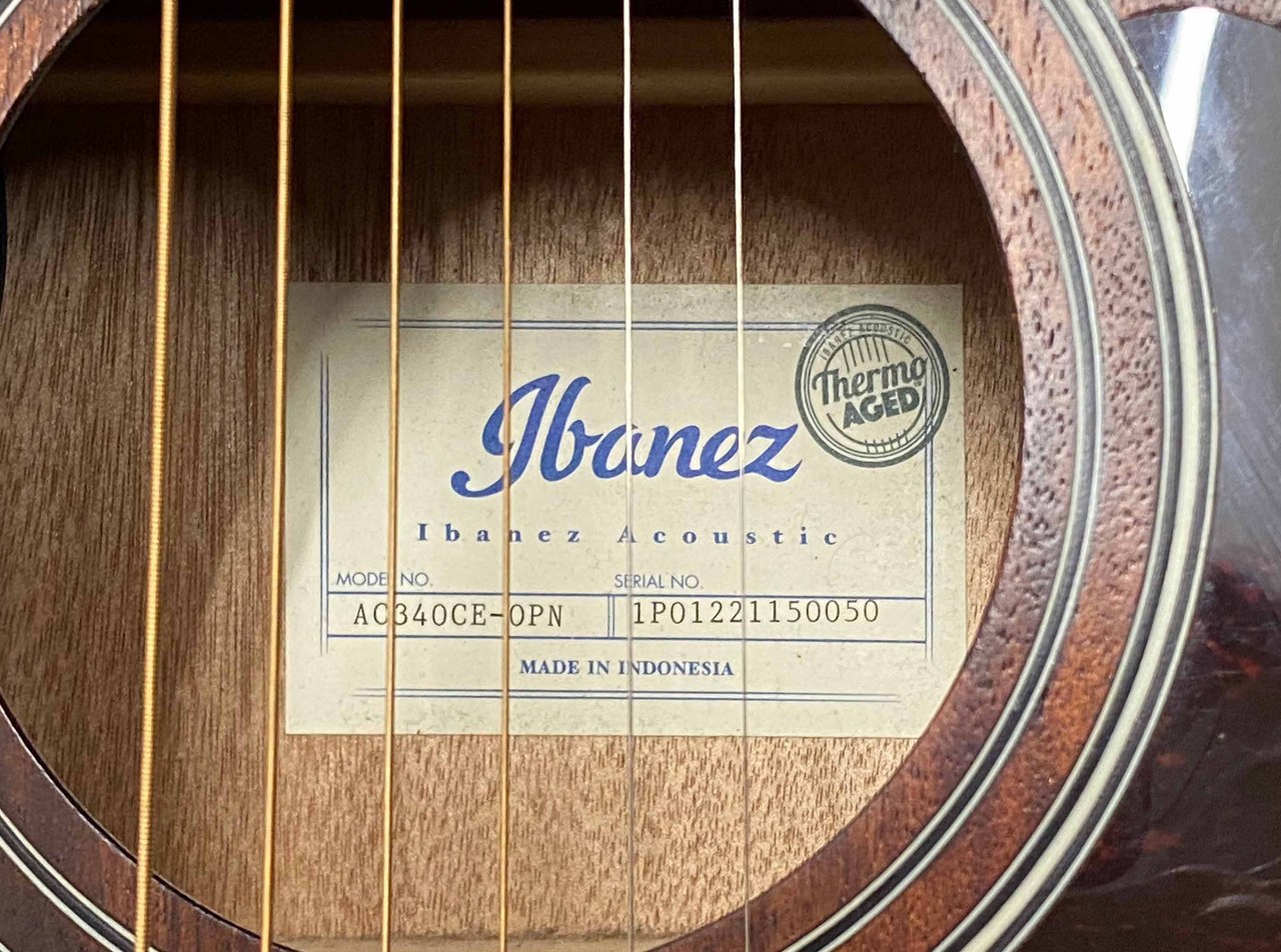 Ibanez AC340CE-OPN（中古）【楽器検索デジマート】