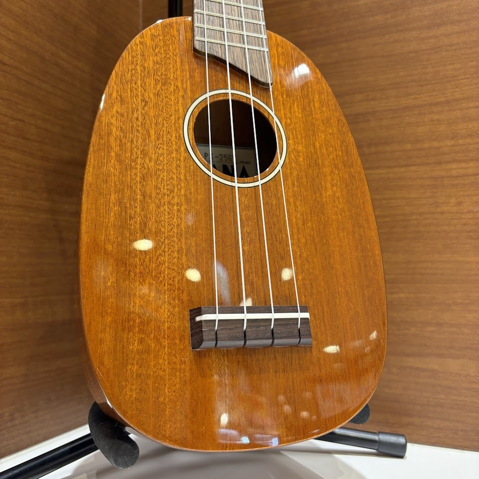 OHANA PK-25G ソプラノウクレレ パイナップルシェイプ【現物写真