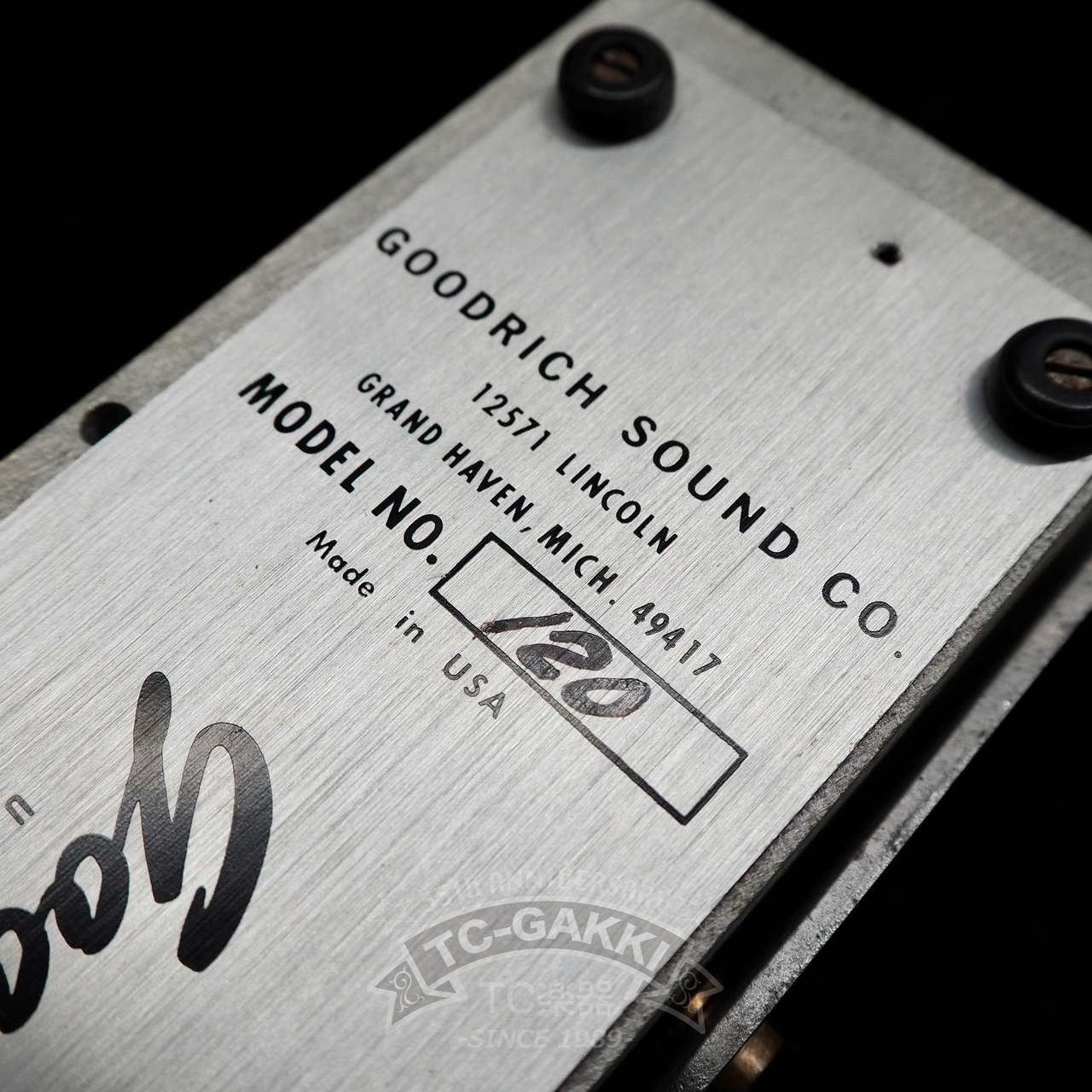 Goodrich VOLUME PEDAL MODEL NO.120（中古）【楽器検索デジマート】