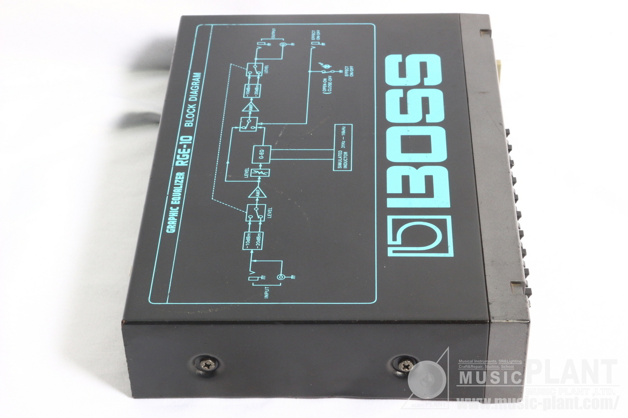 BOSS ボス RGE-10 グラフィック イコライザー BOSS RGE-10（中古）【楽器検索デジマート】