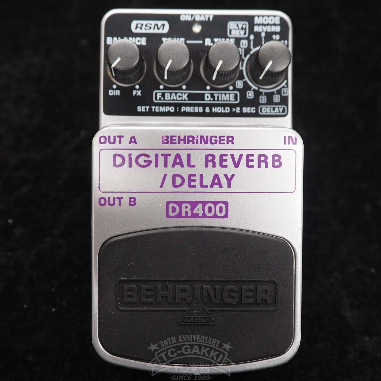 BEHRINGER DR400 DIGITAL REVERB/DELAY（中古）【楽器検索