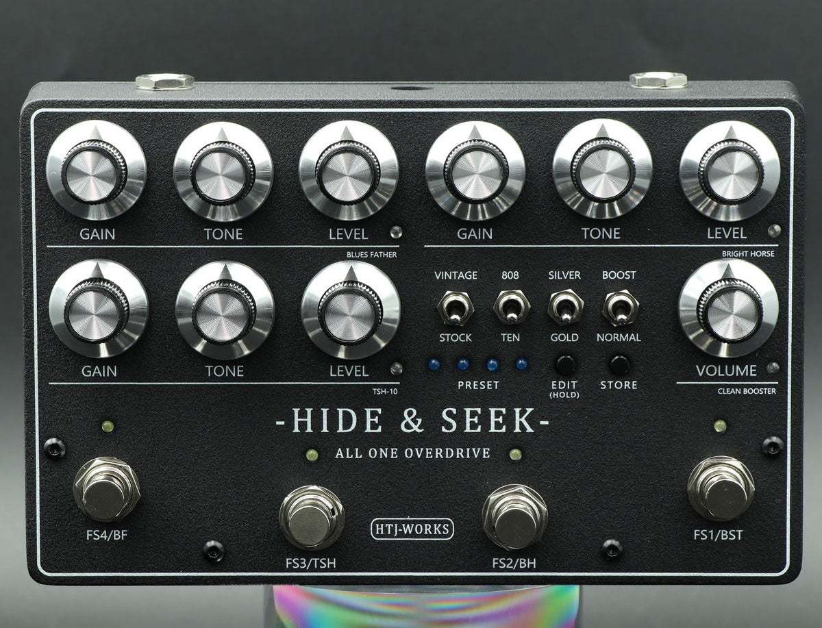 HTJ-WORKS -HIDE & SEEK- ALL ONE OVERDRIVE シルバーノブ 日本製 Made