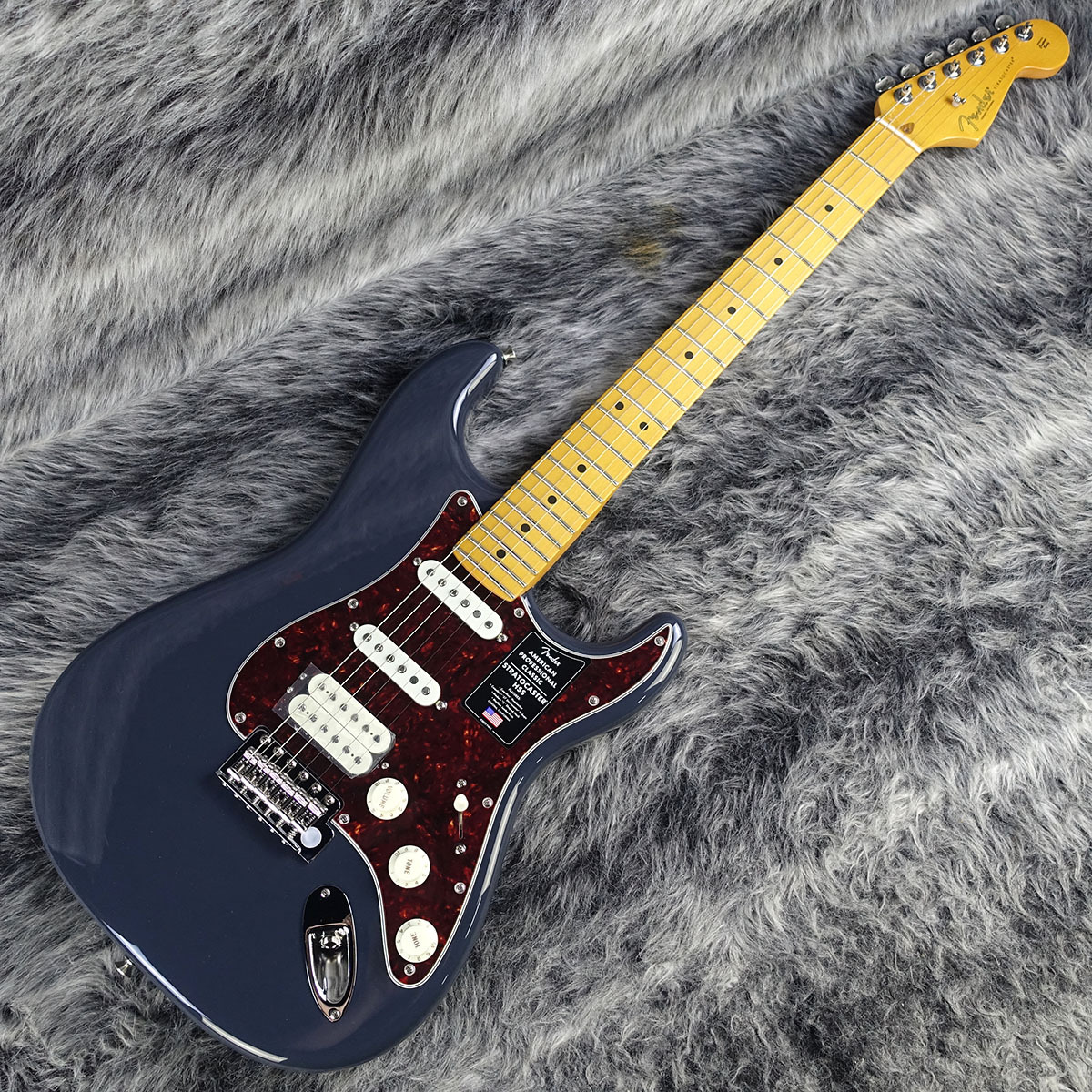 ギター Fender USA Professional Stratocaster HSS Fender American Professional Classic Stratocaster HSS Faded Black