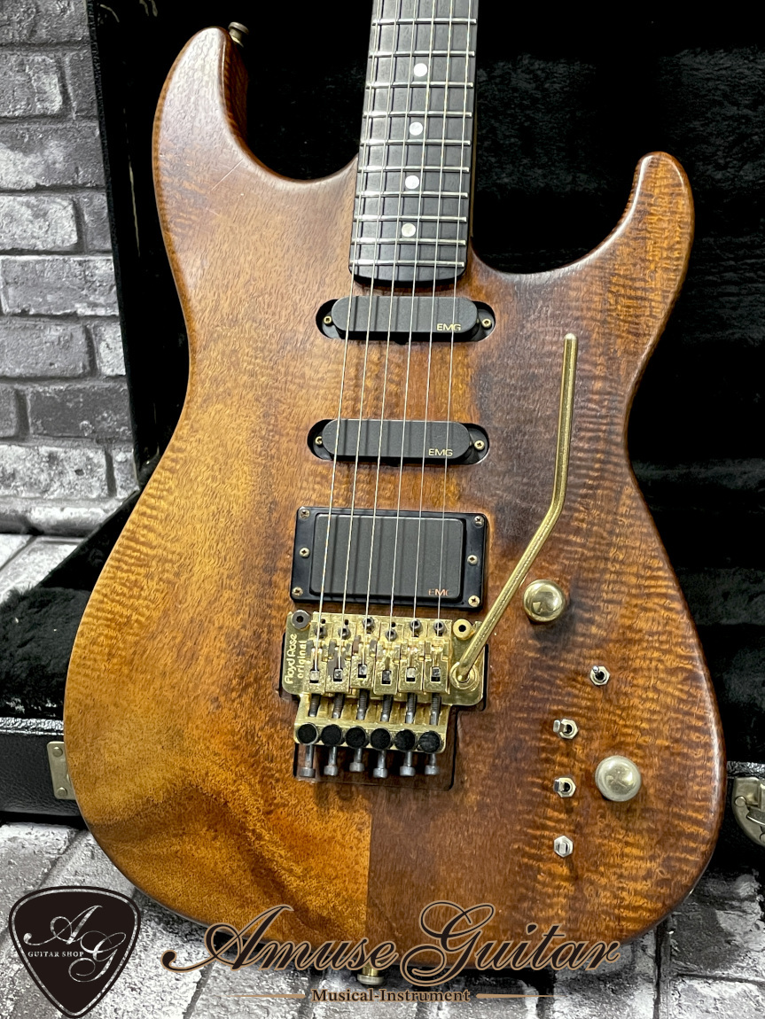 AIRCRAFT AC-5 1980年代製【Curly Hawaiian Koa Body & Birds Eye Neck】w/Hard Case  3.74kg（中古）【楽器検索デジマート】