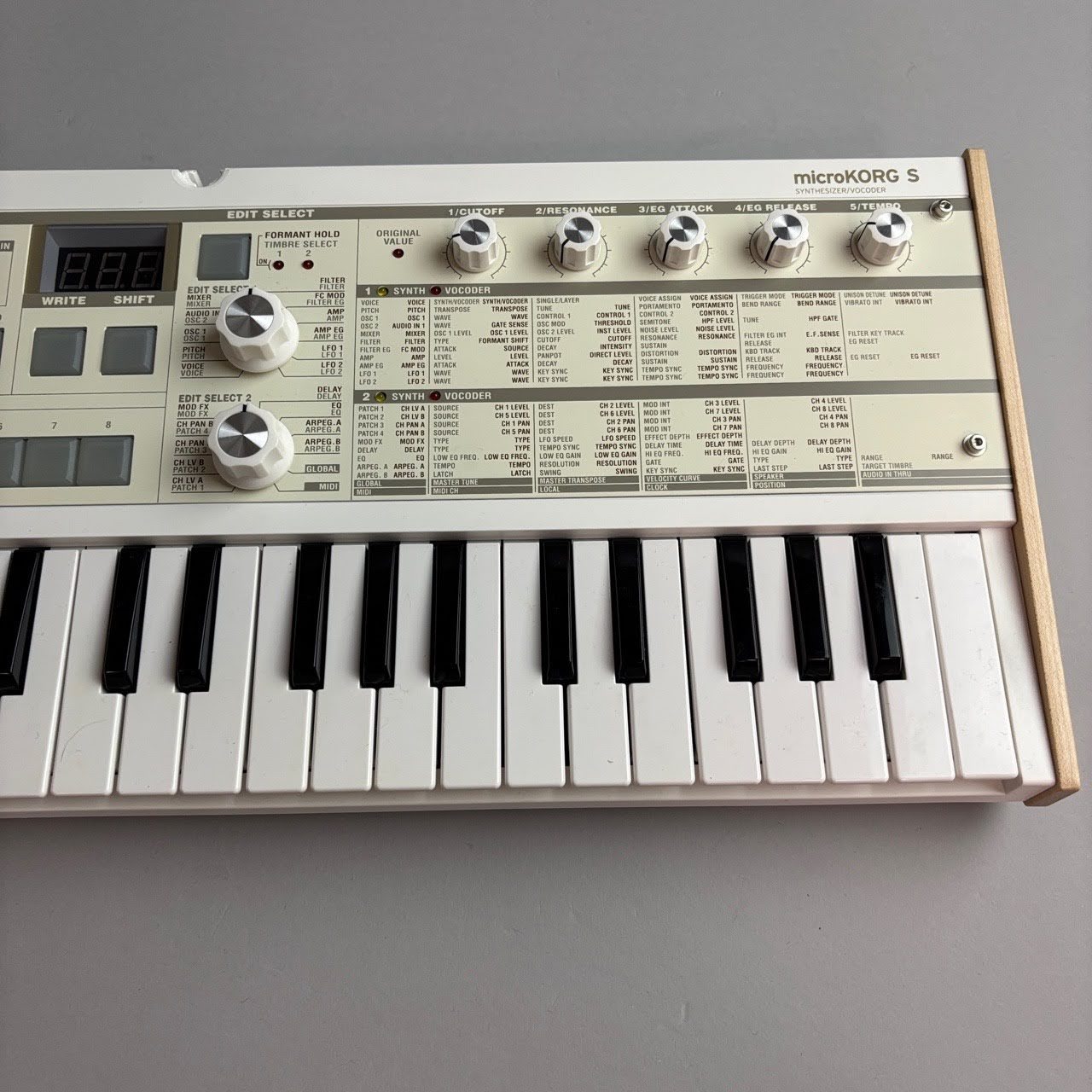 KORG microKORG S MK-1(中古/送料無料)【楽器検索デジマート】 KORG microKORG S MK-1(中古/送料無料)【楽器検索デジマート】