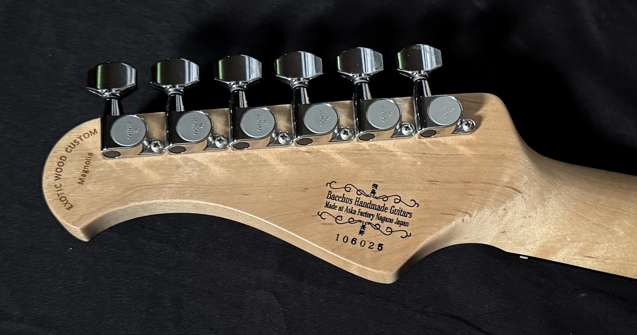Bacchus T-MASTER/EWC-MAG Exotic Wood Custom 