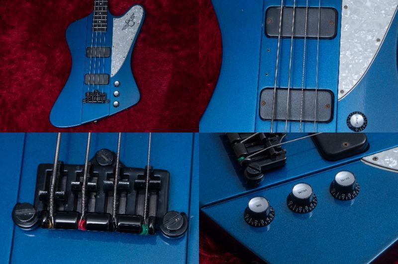 Gibson Thunderbird IV Limited Edition Sapphire Blue 2000 3.965kg