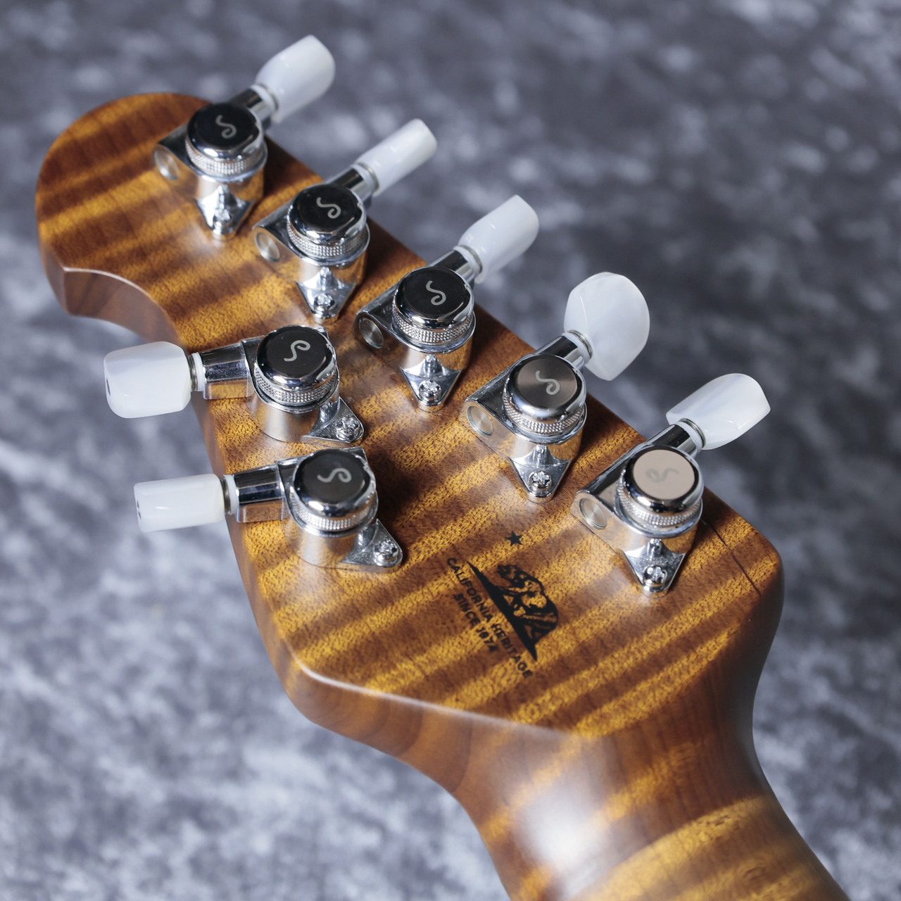 MUSIC MAN JP15 7 Strings Quilt Top 「Purple Nebula 」 祝! DREAM