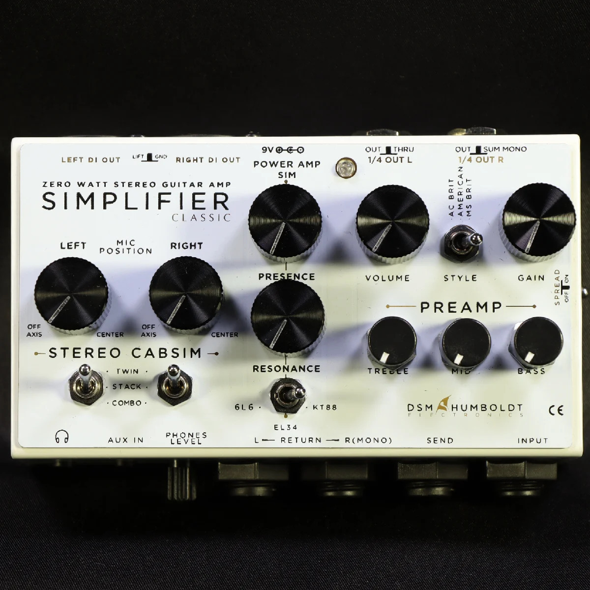 DSM&HUMBOLDT ELECTRONICS SIMPLIFIER GUITAR AMP プリアンプ パワー