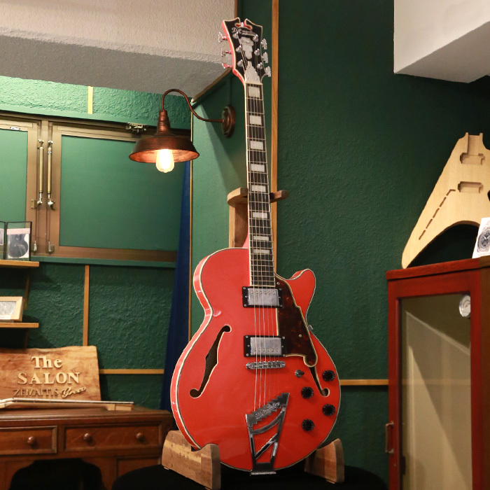 D'Angelico 【アウトレットセール】 Premier SS Stairstep, Fiesta Red