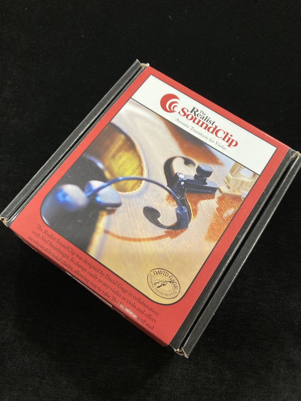 The Realist Sound Clip バイオリン用（新品/送料無料）【楽器