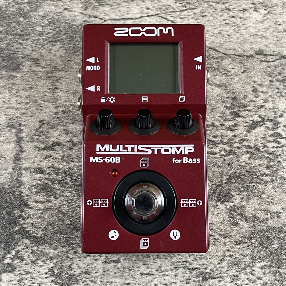 ZOOM 中古 ZOOM MS-60B for Bass MULTISTOMP ベース用マルチ