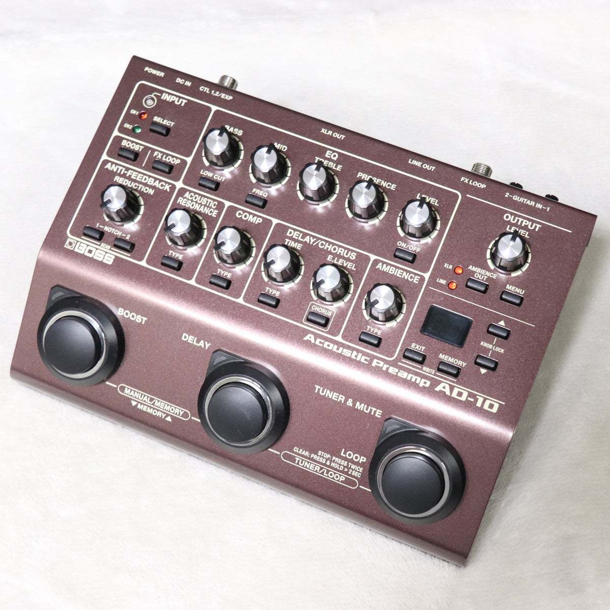 BOSS AD-10 Acoustic Preamp 【梅田店】