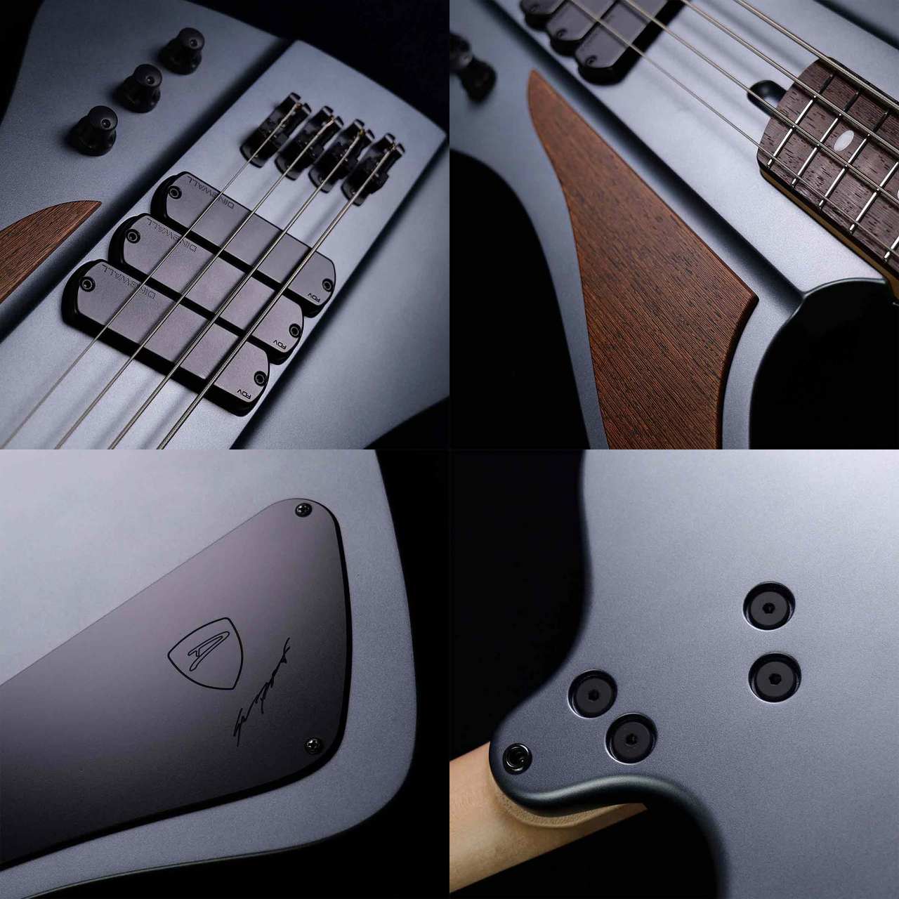 DINGWALL D-Bird Custom Gunmetal Mettalic (DBD4-GMM ) #5627 【中古