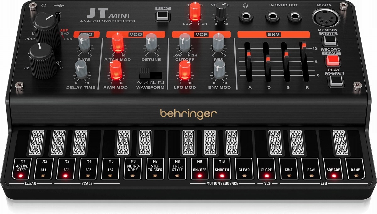Behringer JT Mini アナログポリフォニックシンセサイザー BEHRINGER ( ベリンガー ) JT MINI 送料無料 | サウンドハウス